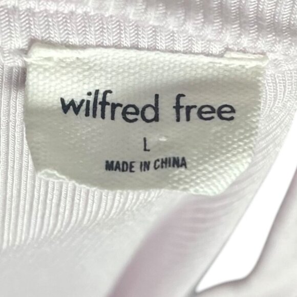 Wilfred Free Women's L Tank Top Dress Sleeveless Ribbed Pale Pink Summer‎ Casual - Picture 5 of 7